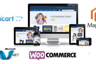 build wordpress store or dropshipping ecommerce with SEO