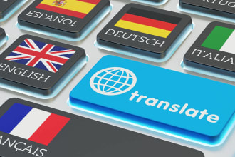 translate your text in english, spanish or french