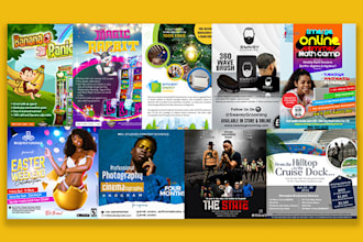 design professional flyer and event flyer using canva