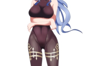 draw character illustration with anime manga style for you