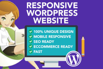 build or redesign your wordpress woocommerce ecommerce elementor website