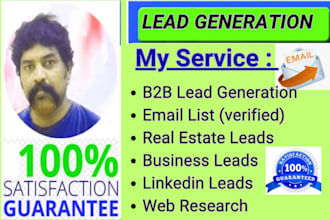 do web search, lead generation, email collect, business leads
