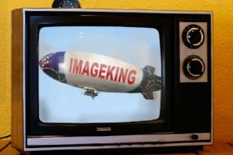 create two images with you on TV