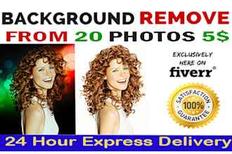 cut out transparent or white background removal 20 photos