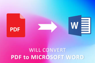 convert PDF to microsoft word