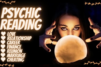 do a powerful psychic reading for you