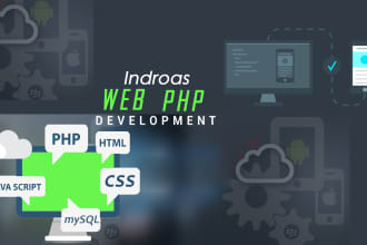 develop laravel website with secured backend HTML 5 CSS 3
