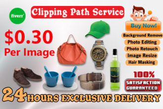 do bulk image editing and clipping path