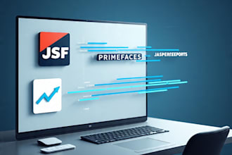 develop enterprise applications using jsf, primefaces
