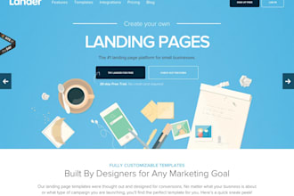 design top rated landing page