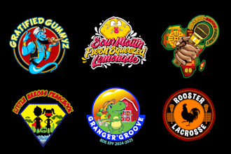 create professional mascot logo for streamers and tcg brands