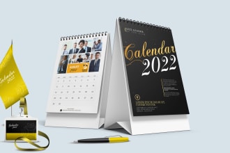 do yearly calendar or planner design