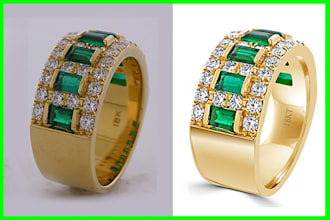 retouch jewelry photos for shopify etsy and amazon stores