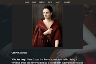 feature you on our artists spotlight column and do SEO