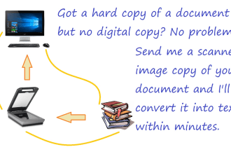 extract plain text from scanned pdfs