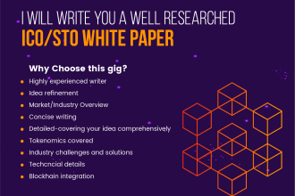 write you a well researched white paper