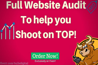do full website audit and optimize your on page SEO