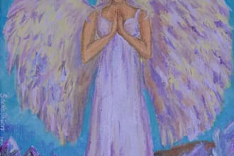 create a psychic art portrait of your spirit guide or angel