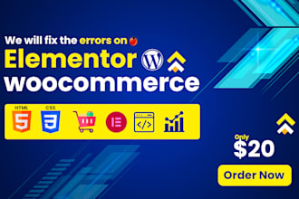 fix wp design, elementor, woocommerce, divi, HTML and wp bakery issues