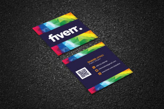 do professional modern square business card design