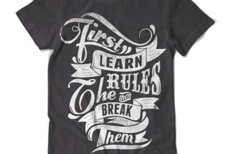 do awesome artwork on shirt sublimation and printing designs