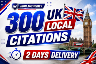 do top 300 UK local SEO citations directories
