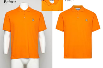 do neck joint, ghost mannequin perfectly