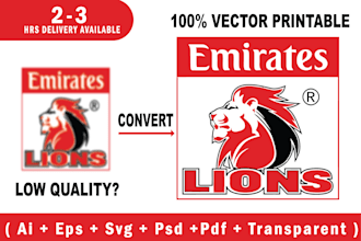 vector tracing , redraw logo to ai,eps,svg,png,pdf