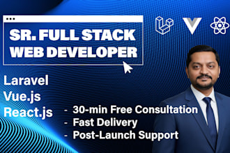 be your expert full stack PHP laravel developer
