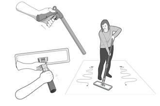 create illustrations for product instruction