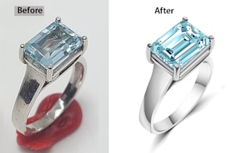 do professional jewelry retouching jewelry photo editing