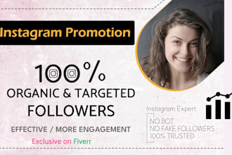 do organic instagram marketing ,grow followers organically