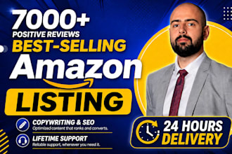 write top amazon listing SEO product descriptions