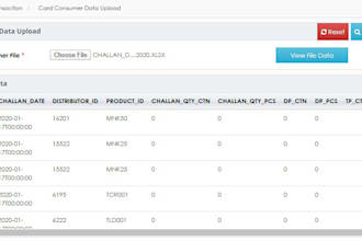 import or export your excel or CSV file at ms sql server, oracle database