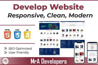 do full website development in PHP with admin panel