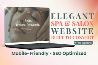 build a spa or salon website in wordpress with online booking