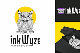 design hand drawn business logo