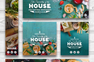do facebook, twitter, linkedin, youtube, instagram banner