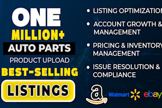 do product listings on ebay amazon walmart