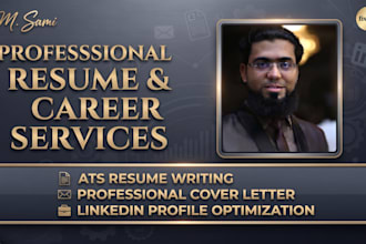 write and upgrade your resume, CV, cover letter, linkedin