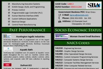 create your capability statement