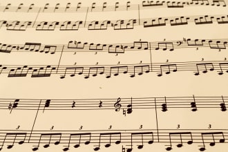 turn your manuscript or paper sheet music into a professional digital sheet