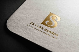 eye catching initial letters monogram logo design