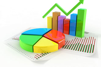 do web scraping, data entry and summarize data using excel