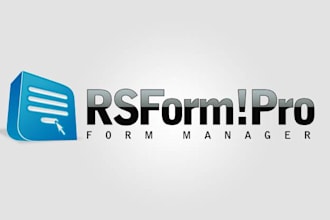 create joomla custom form  using rsforms