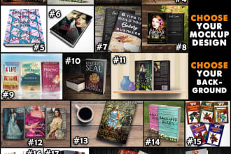 create a 3d mockup for your book
