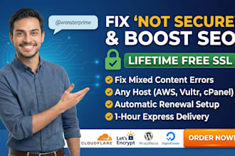 install free SSL certificate and fix https ssl errors