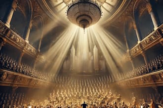 compose, create original epic orchestral music