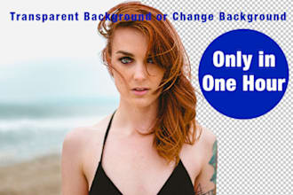 do transparent remove or change photo background
