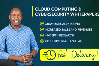 write cloud computing and cyber security whitepapers
